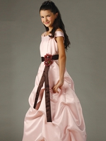 Праздничное платье для девочки "Дива" Розовое D 1147