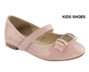Нарядные лаковые туфли для девочки с пряжкой Розовые "Lov Mark" AA-Stacy-301