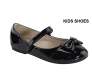 Нарядные лаковые туфли для девочки с Бантиком Черные "Bella Marie" AA-Stacy-308K