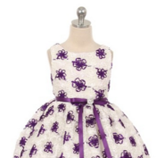Платье для малышки "Облако" Фиолетовое 338