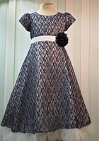 Праздничное платье для девочки Беатриче Синее 1608