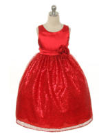 Концертное платье для девочки "Фиона" Красное 270