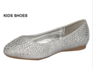 Нарядные туфли для девочки Серебряные IRENE-1K 