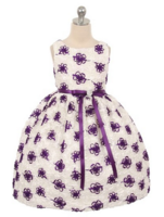 Праздничное платье для девочки Облако Фиолетовое 336
