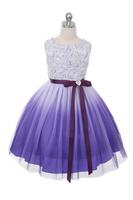 Платье для девочки "Альберта"  Фиолетовое KD-322 