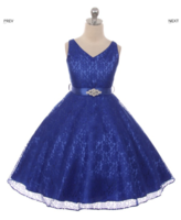 Праздничное платье для девочки Хизари Синее GG-3511
