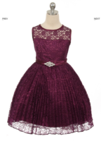 Нарядное платье для девочки "Джорджия" Фиолетовое GG-3527