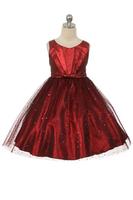Платье для девочки "Вирджиния" Бордовое KD-352