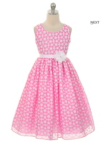 Нарядное детское платье "Эшли" Розовое GG-3545