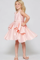 Праздничное платье для девочки "Глория" Розовое 3571