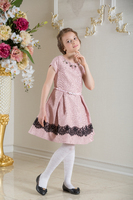 Праздничное платье для девочки Фабиана Нежно-розовый 0112