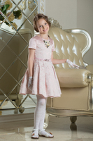 Нарядное платье для девочки "Беатрис" Нежно-розовый 0111
