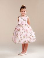Детское платье "Жасмин" Розовое BC 343 
