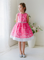 Платье для девочки "Принцесса" Розовое J1244