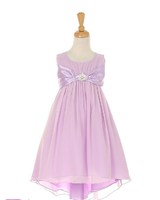 Праздничное платье для девочки "Фламенко" Сиреневое 2055 KK