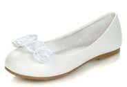 Туфли для девочки "NoNaMe" Белые YC-689