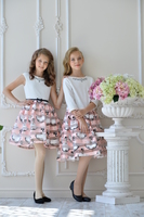 Нарядное платье для девочки Розовое 306