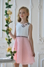 Нарядное платье для девочки Розовое 322