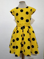 Платье для девочки "Пейдж" Желтое 2118