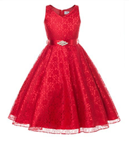 Нарядное платье для девочки "Хизари" Красное GG-3511